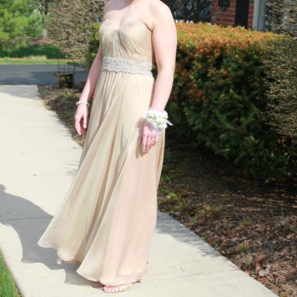 Gold Prom Dress
